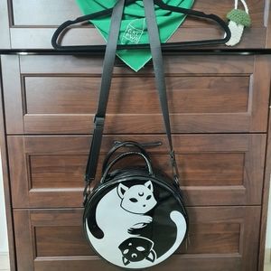 Killstar Ying Yang Cat Purse